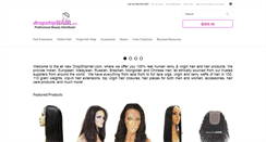 Desktop Screenshot of dropshiphair.com